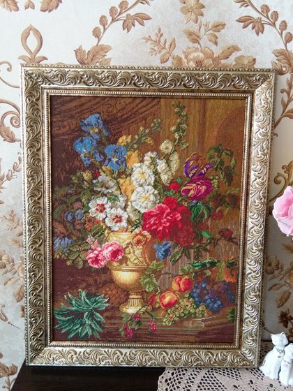 Работа «Гобелен Вилер«Парадный букет»»