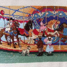 Работа «Карусель из детства»