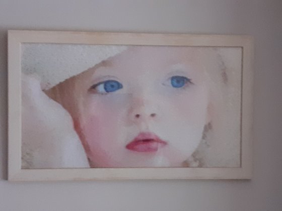 Работа «niña color»