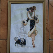 Работа «Прогулка в Париже»