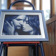 Работа «Влюблённые»