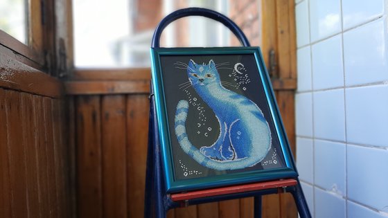 Работа «Лунный кот»