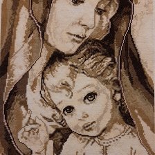 Работа «Дева Мария»