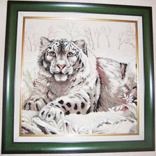 Работа «Снежный барс»