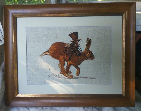 Работа «Nimue  "The Hare and the Postman"»