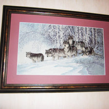 Работа «Стая волков»