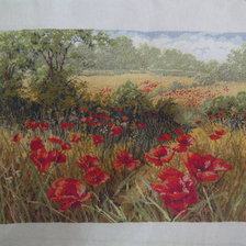 Работа «Маковое поле»