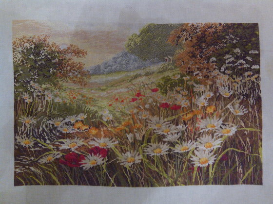 Работа «Ромашковое поле»