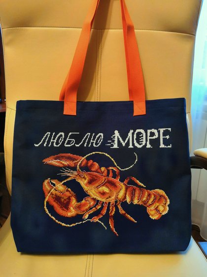 Работа «Сумка "Люблю море"»
