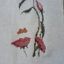 Работа «Девушка-цветок»