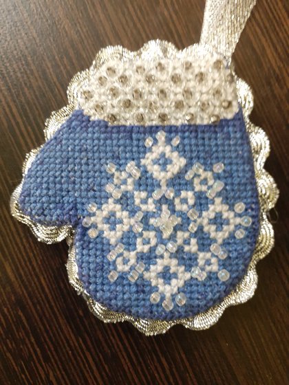 Работа «Ёлочная игрушка»