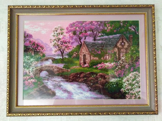 Работа «Весенний пейзаж»