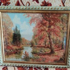 Работа «Осенний лес»