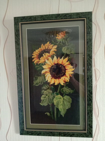 Работа «Подсолнухи»