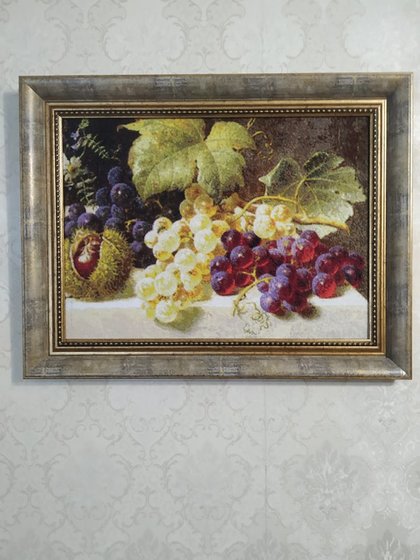 Работа «Натюрморт Виноград»