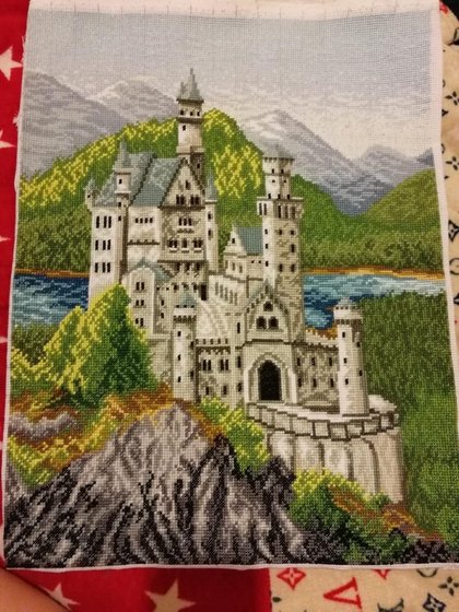 Работа «Замок Ношвайнштайн»