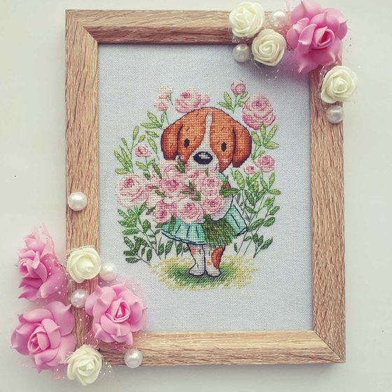 Работа «Дарю тебе цветы»