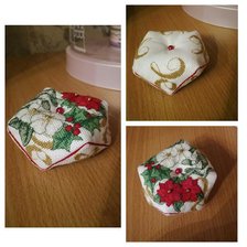 Работа «Christmas Biscornu»