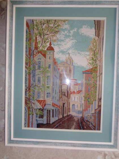 Работа «"Московские улочки" Марьин Посад.»