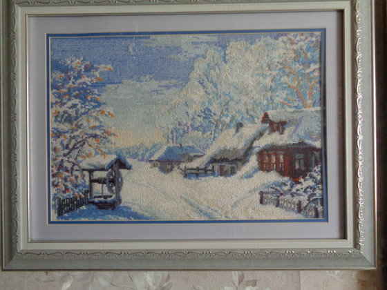 Работа «"Зимний день" Риолис»