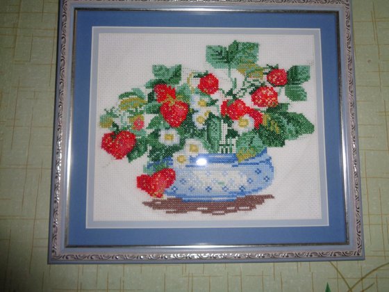 Работа «"Клубника"-натюрморт»