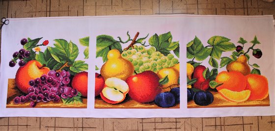 Работа «,,  Натюрморт    с  фруктами,.»