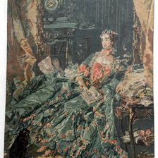 Работа «Madame de Pompadour-pictor Francois Boucher»