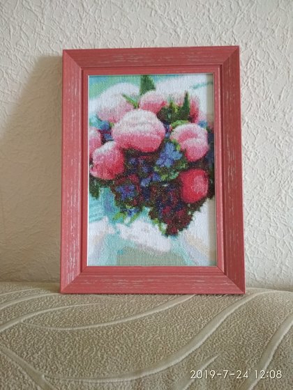 Работа «Пионы»