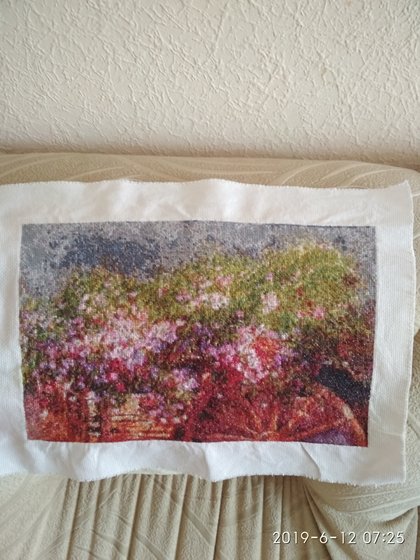 Работа «Полевые цветы»