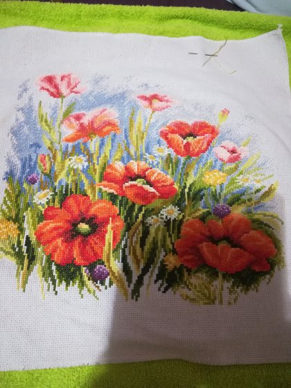 Работа «Маковое поле»