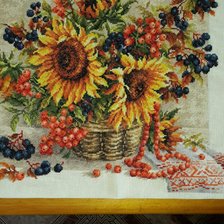 Работа «Подсолнухи»