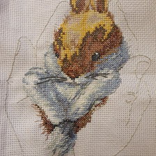 Работа «Пушистик в ладошках»