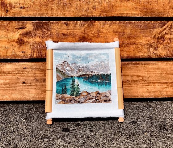 Работа «Озеро Морейн»