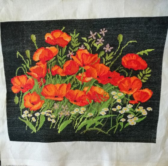 Работа «Маковая красота»