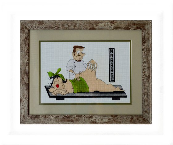 Работа «Массажист.»