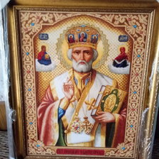 Работа «Cв.Николай. Подарок папе .»