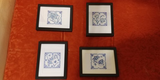 Работа «серия голубая  рапсодия»