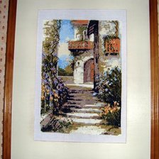 Работа «Итальянские улочки»