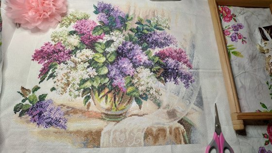 Работа «Сирень 2018»