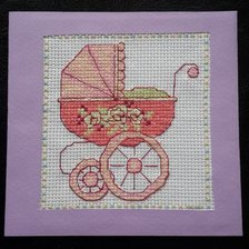 Работа «Открытка на рождение»