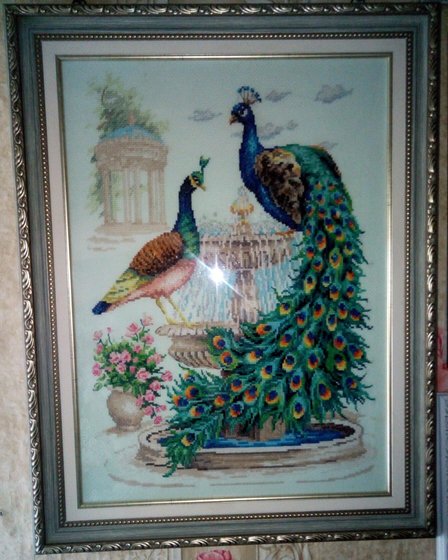 Работа «Павлины»