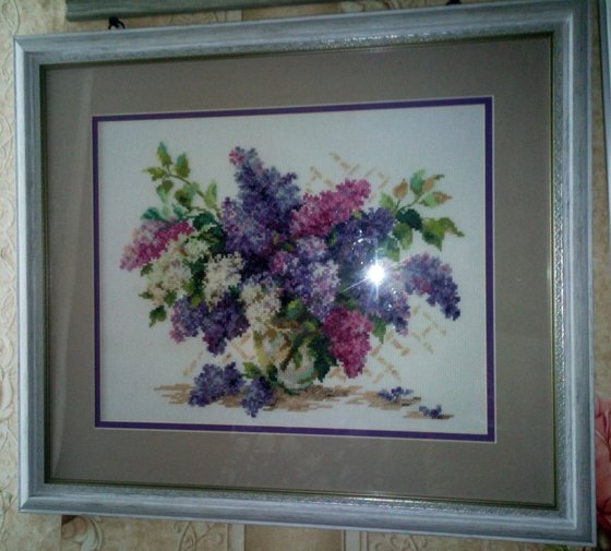 Работа «Сирень»