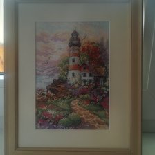 Работа «Дименшенс " Маяк на закате"»