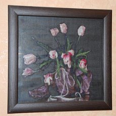 Работа «тюльпаны»