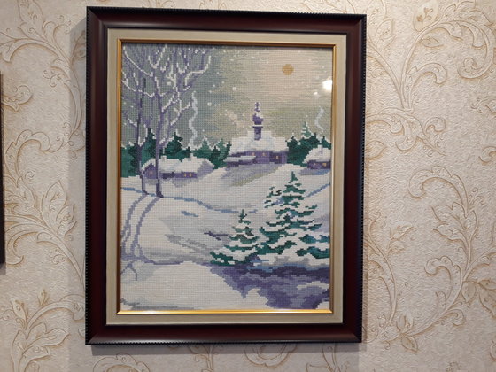 Работа «Зима»