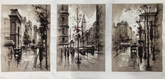 Работа «Городсике зарисовки (по схеме Химера)»