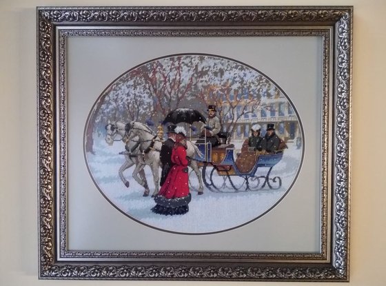 Работа «Зимнее впечатление»