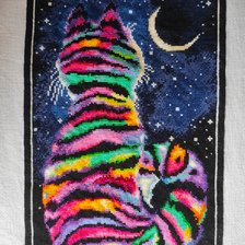 Работа «Полосатый кот»