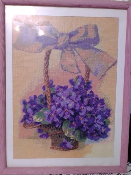 Работа «Фиалки»