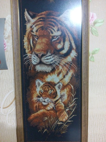 Работа «Тигрица мама»